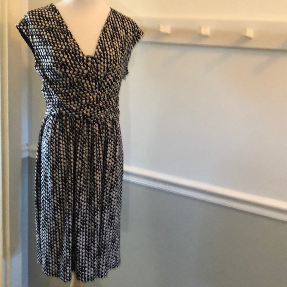 Tommy Hilfiger Jersey Knit Faux Wrap Dress